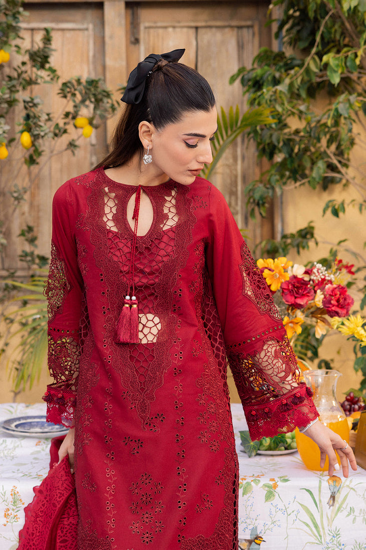 Saad Shaikh Lamour Lawn'24 (Rose)