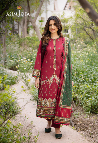 Asim Jofa D/Print Lawn'24 AJBU#03