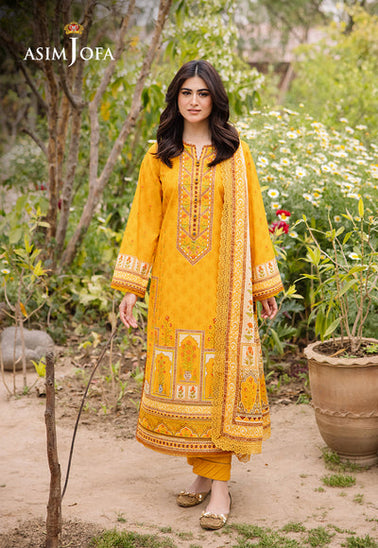 Asim Jofa D/Print Lawn'24 AJBU#22