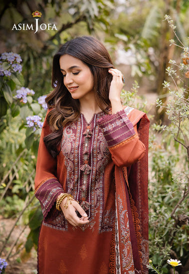Asim Jofa D/Print Lawn'24 AJBU#01