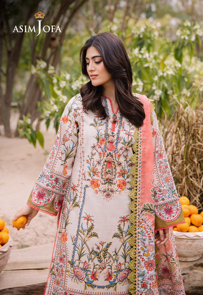 Asim Jofa D/Print Lawn'24 AJBU#08