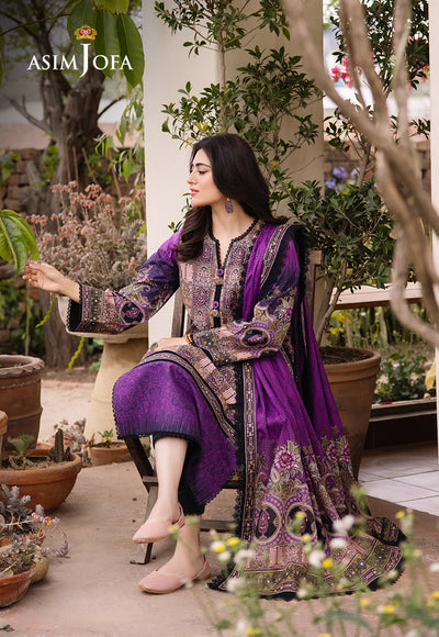 Asim Jofa D/Print Lawn'24 AJBU#07