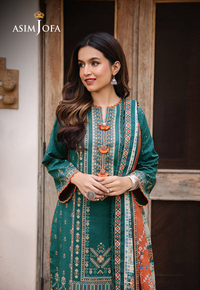 Asim Jofa D/Print Lawn'24 AJBU#19