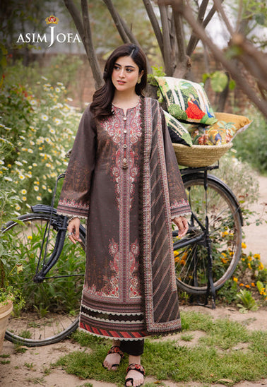 Asim Jofa D/Print Lawn'24 AJBU#06