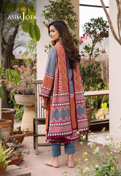 Asim Jofa D/Print Lawn'24 AJBU#10