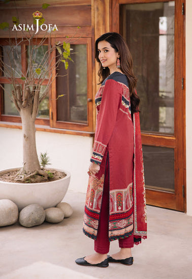 Asim Jofa D/Print Lawn'24 AJBU#20