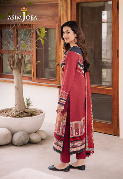 Asim Jofa D/Print Lawn'24 AJBU#20