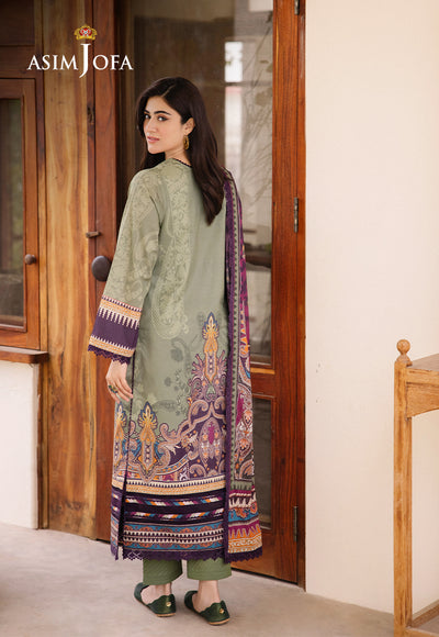 Asim Jofa D/Print Lawn'24 AJBU#13