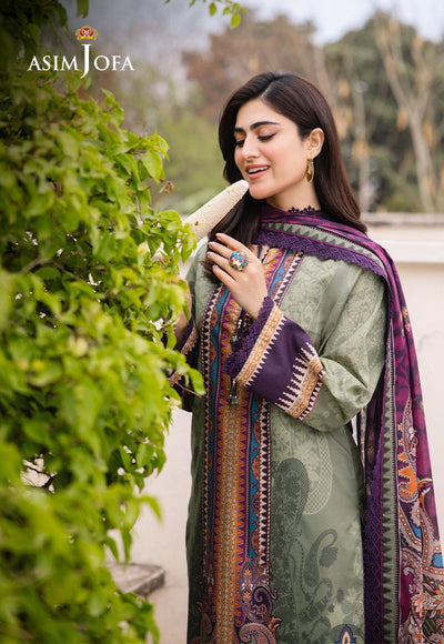 Asim Jofa D/Print Lawn'24 AJBU#13