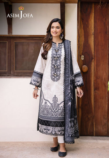 Asim Jofa D/Print Lawn'24 AJBU#17