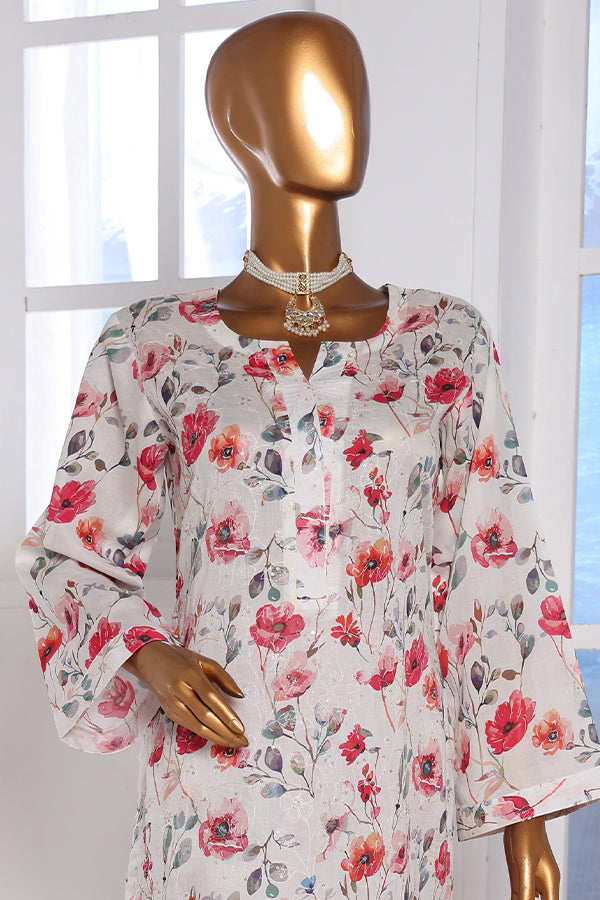 Mi Creation Daman Kari Lawn'25 (Fawn)