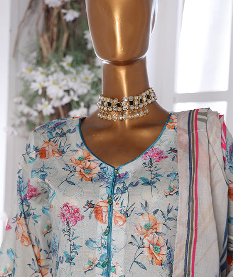 Mi Creation Daman Kari Lawn'25 (L Grey)