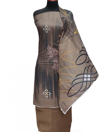 MI Creation Print Lawn '24 CH-Brown