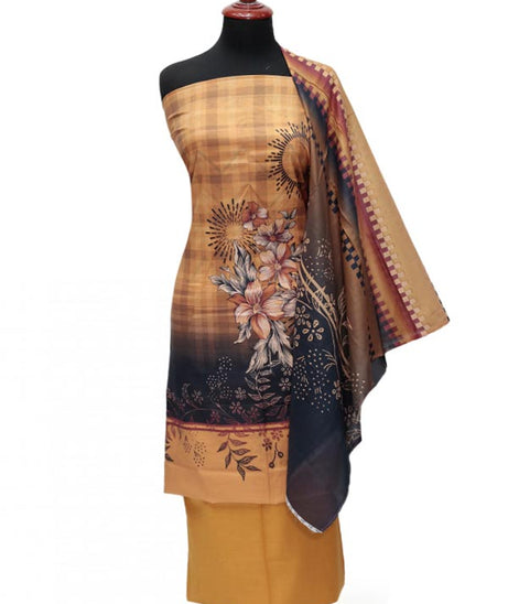 MI Creation Print Lawn '24 Mustard