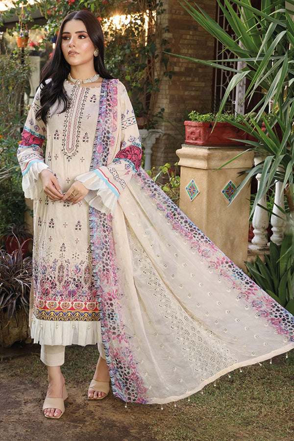 Mi Creation Dhagakari Lawn'24 (Fawn)