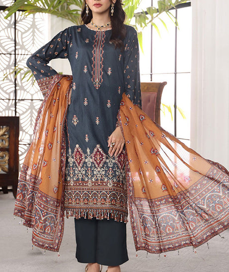 Mi Creation Pehnawni Lawn'24 (Blue)