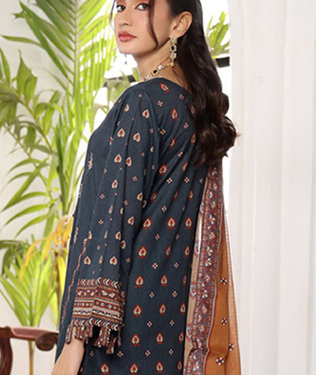 Mi Creation Pehnawni Lawn'24 (Blue)
