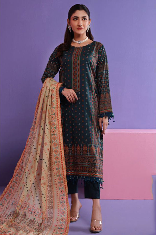 Mi Creation Rameen Lawn'24 (D Grey)
