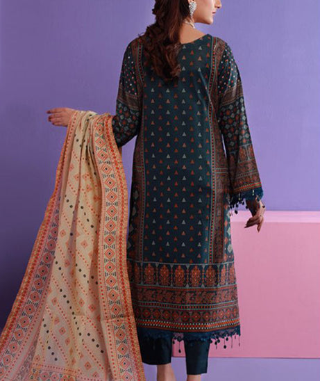 Mi Creation Rameen Lawn'24 (D Grey)