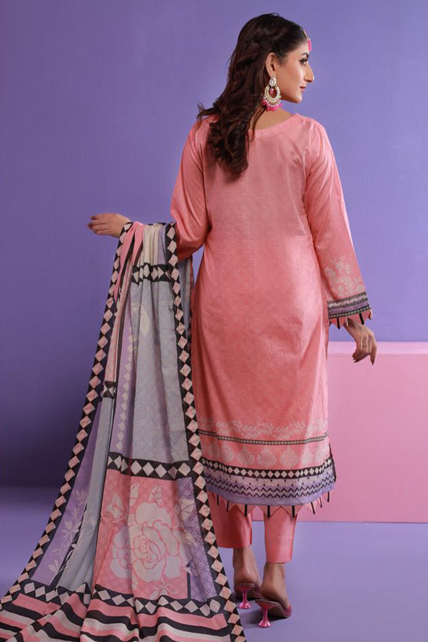 Mi Creation Rameen Lawn'24 (Pink)