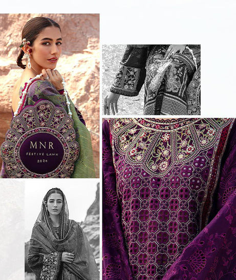 Mohsin Naveed Ranjha Festive Lawn`24 D#16
