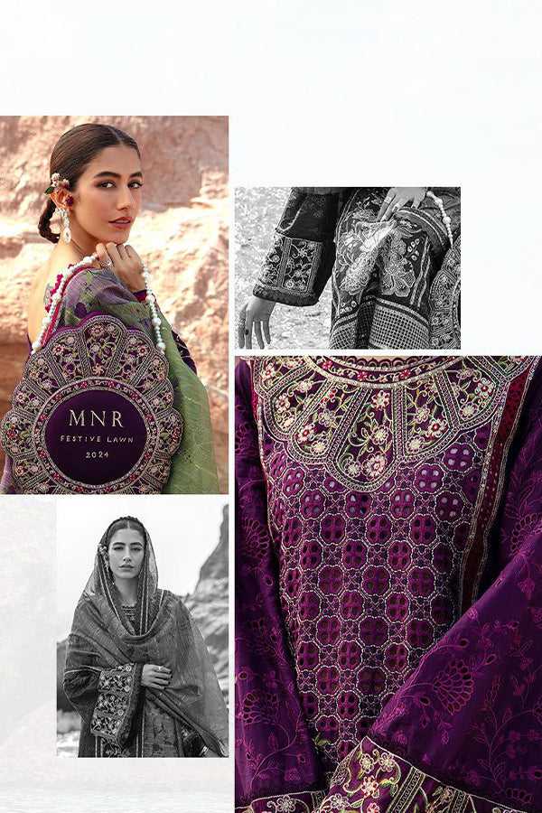 Mohsin Naveed Ranjha Festive Lawn`24 D#16