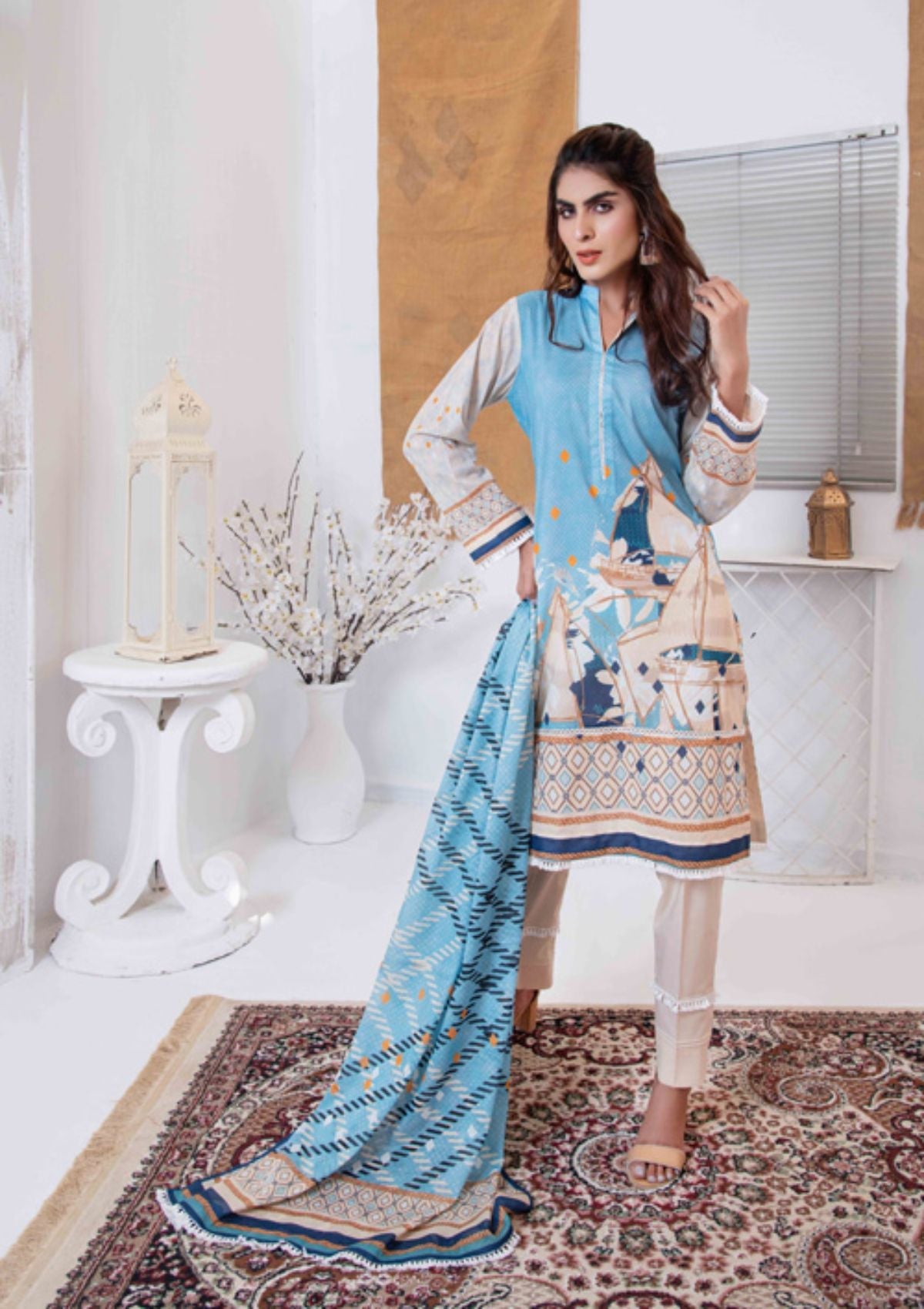 Gulmohar Summer Lawn`21 D#112