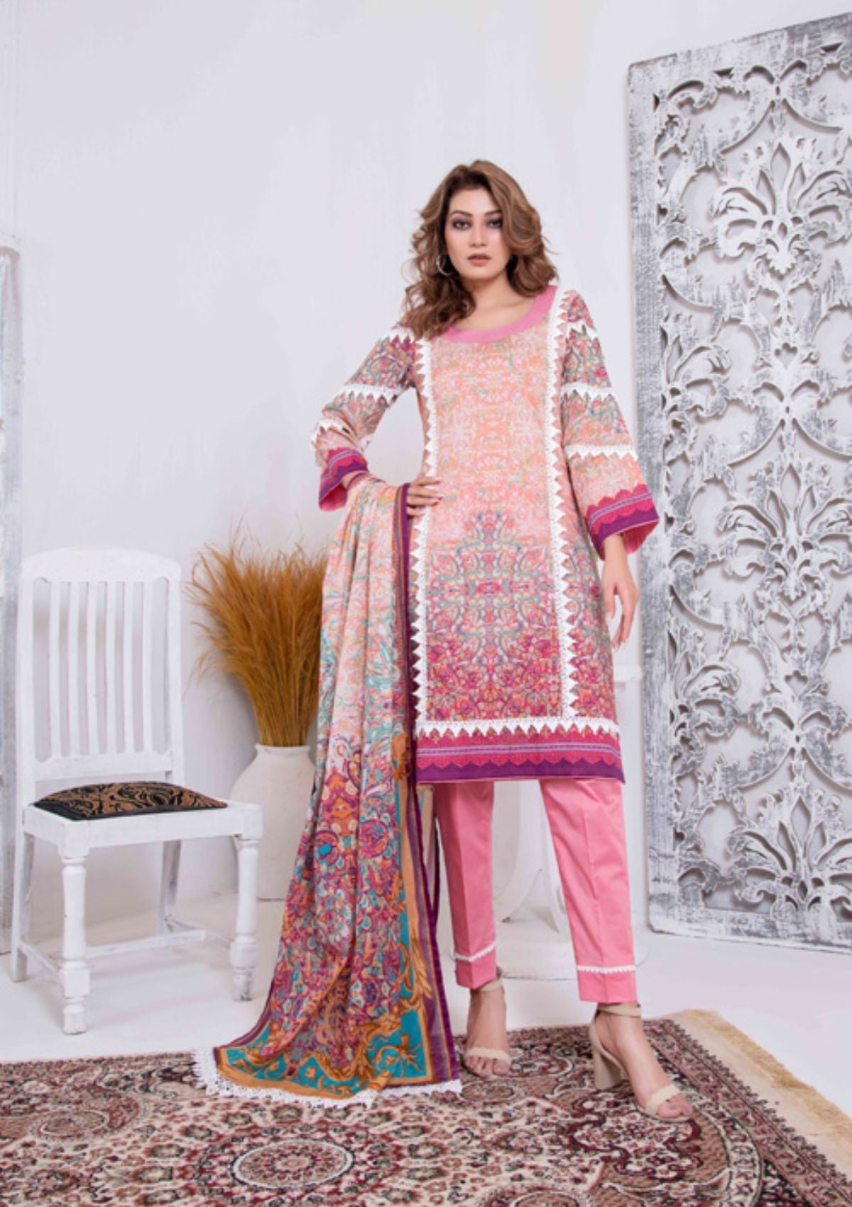 Gulmohar Summer Lawn`21 D#107