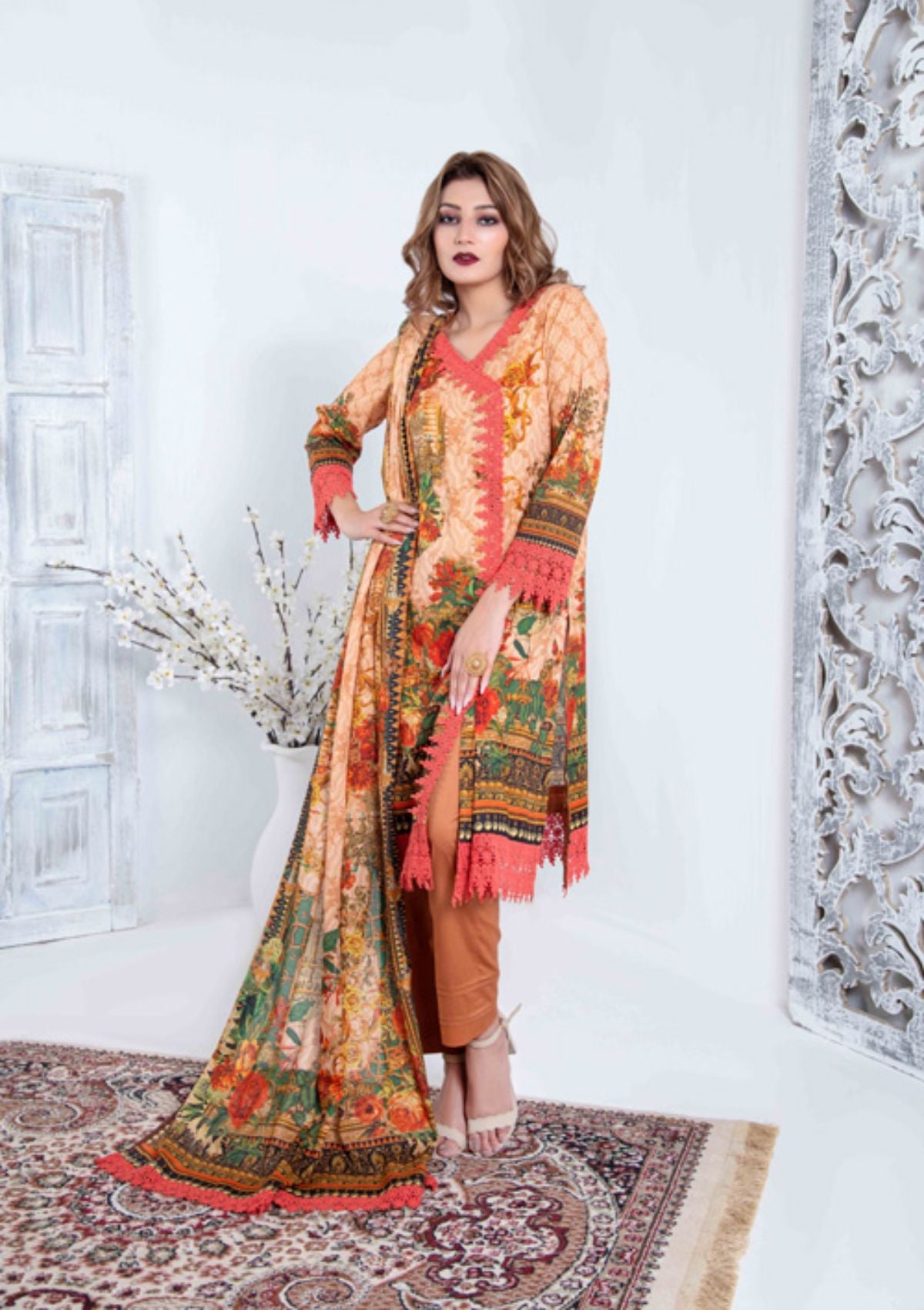 Gulmohar Summer Lawn`21 D#117