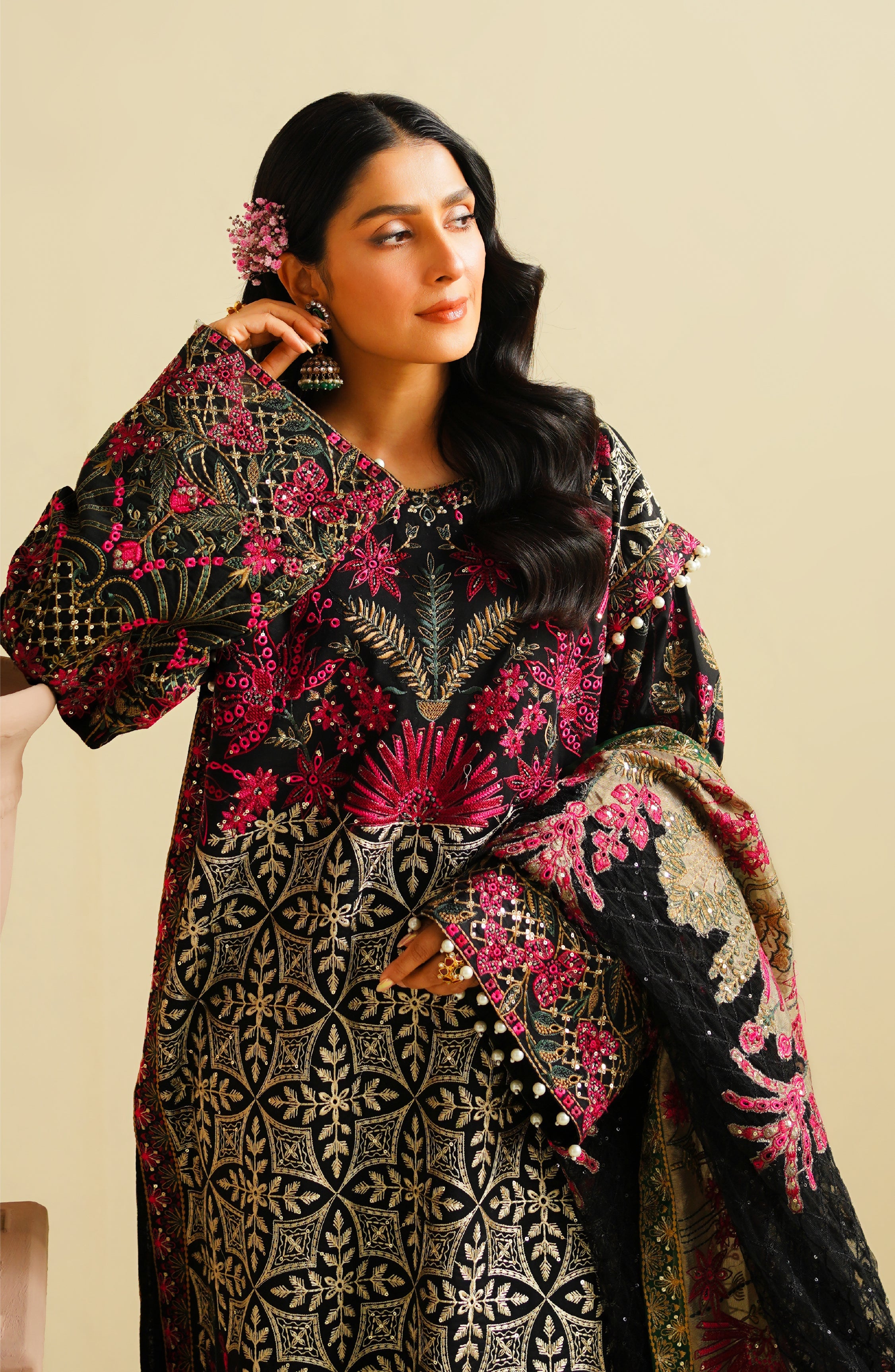 Maryum & Maria Eid Lawn'24 D#581