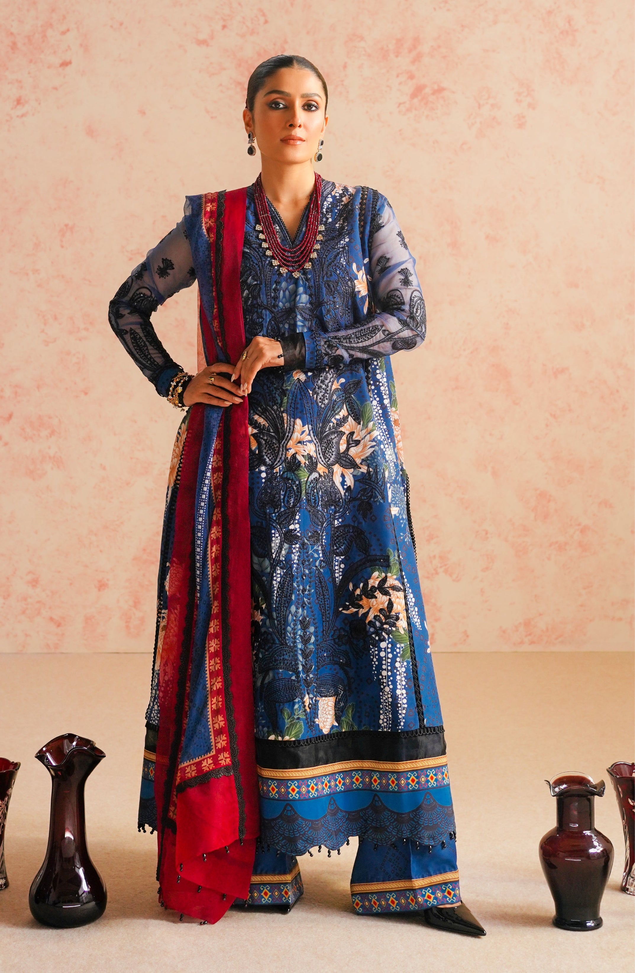 Maryum & Maria Eid Lawn'24 D#591