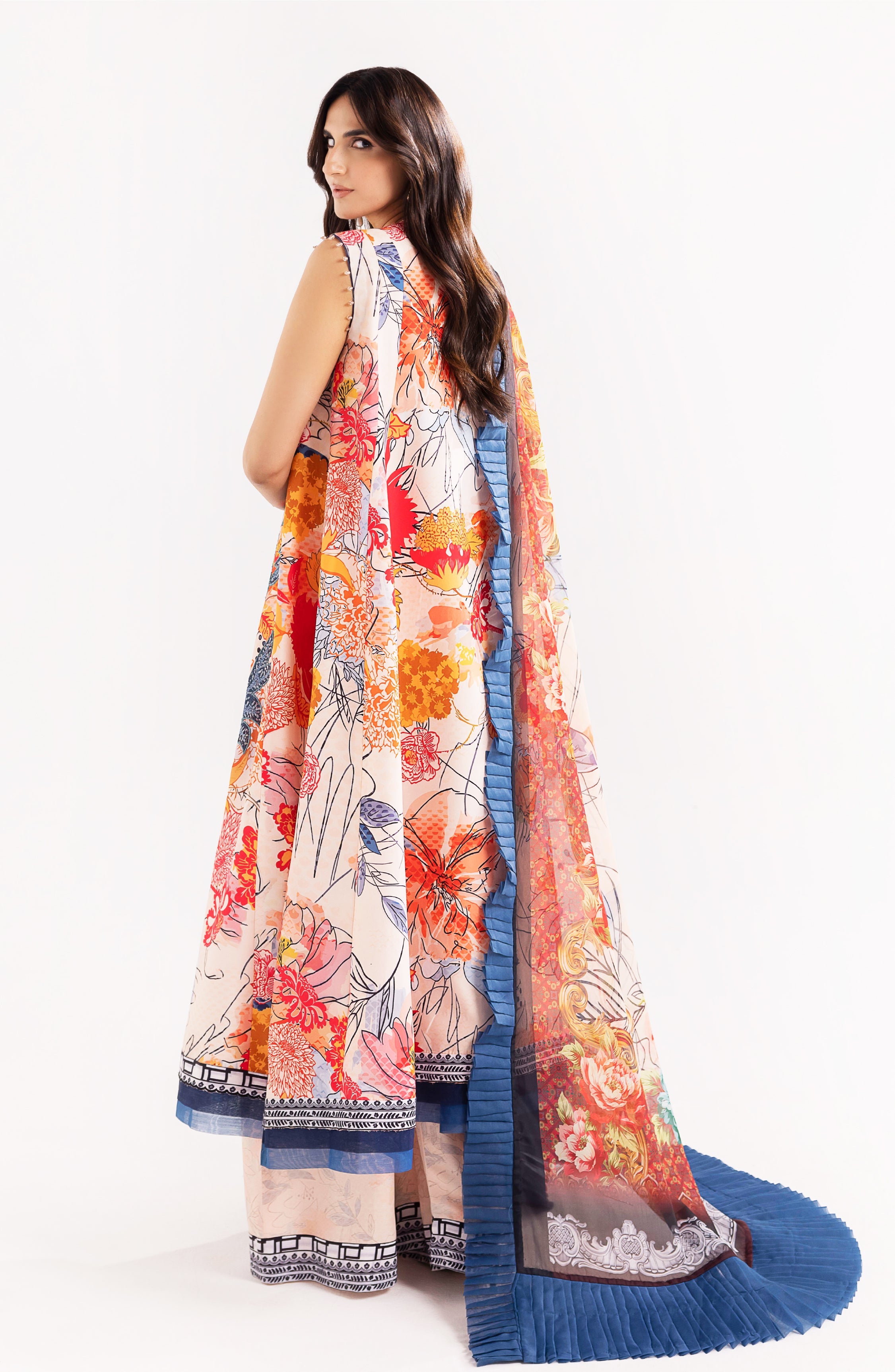 Maryum & Maria Eid Lawn'24 D#593