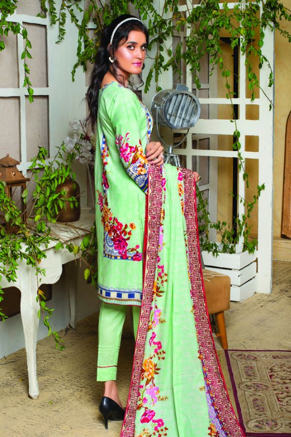 MTF Chikankari Emb Lawn`21 MTF#3-A