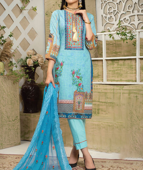 MTF D/Print Chikan Kari Lawn`21 MTF#02