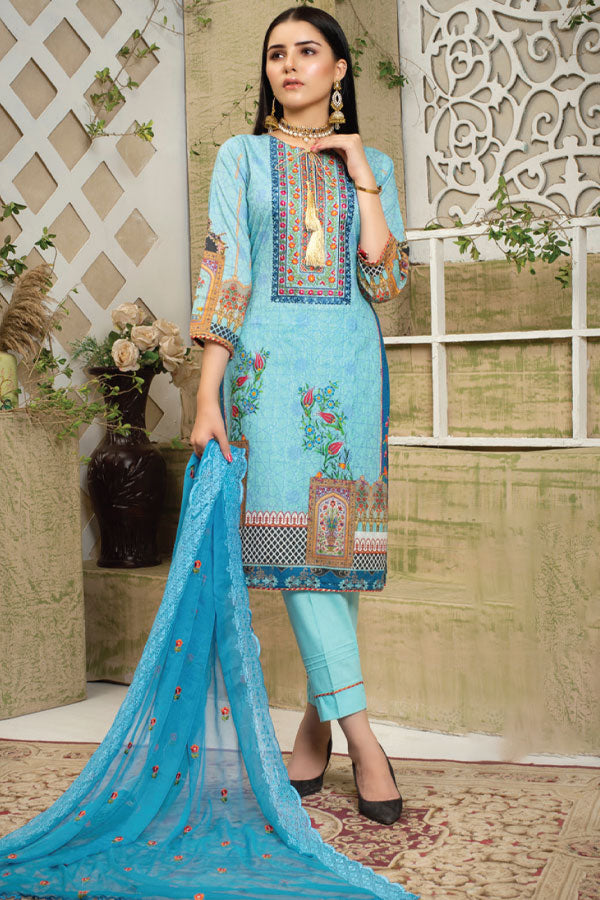 MTF D/Print Chikan Kari Lawn`21 MTF#02