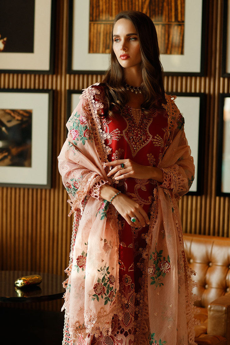 Mushq Astoria Festive Lawn`23 D#07 (
SCARLET)