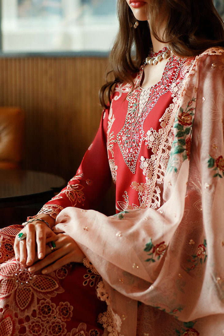 Mushq Astoria Festive Lawn`23 D#07 (
SCARLET)