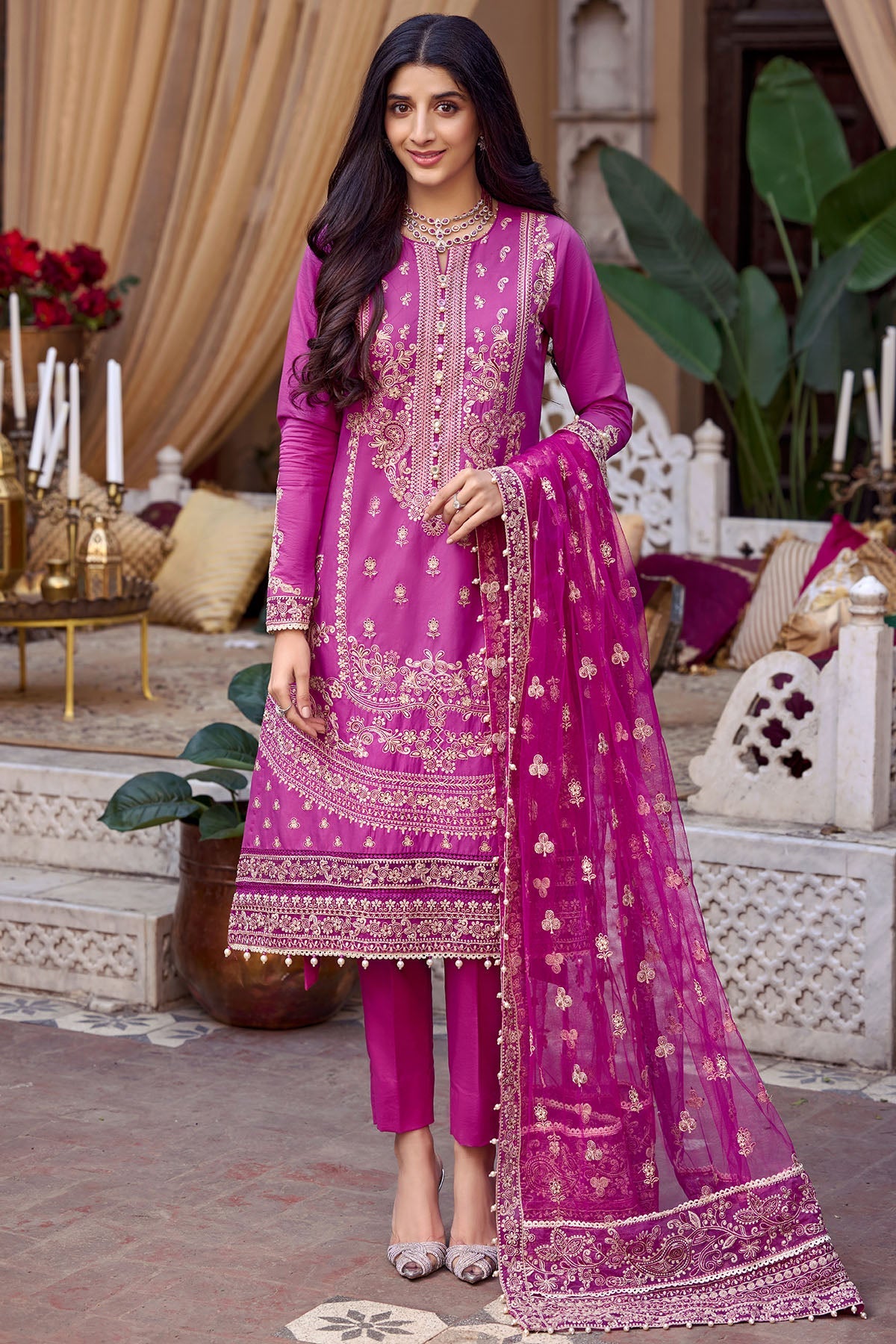 Motifz Premium Emb Lawn`23 D#4042