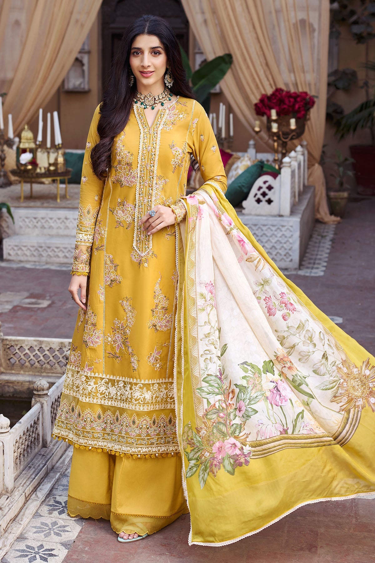 Motifz Premium Emb Lawn`23 D#4046
