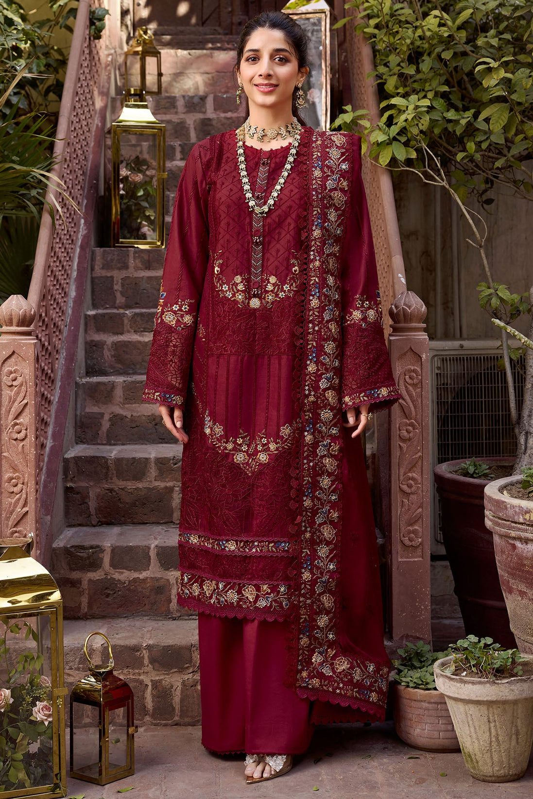 Motifz Premium Emb Lawn`23 D#4052