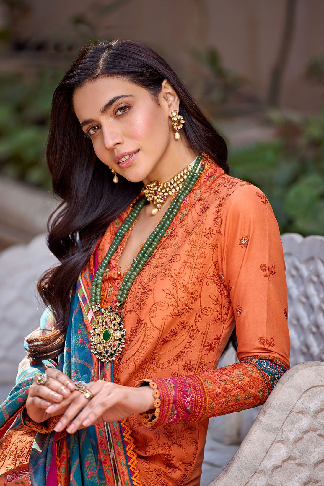 Motifz Premium Emb Lawn`23 D#4058