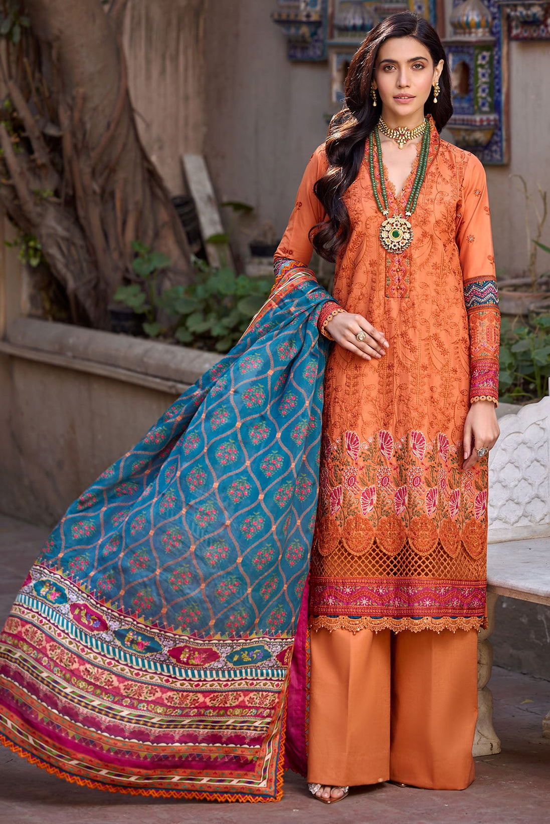 Motifz Premium Emb Lawn`23 D#4058