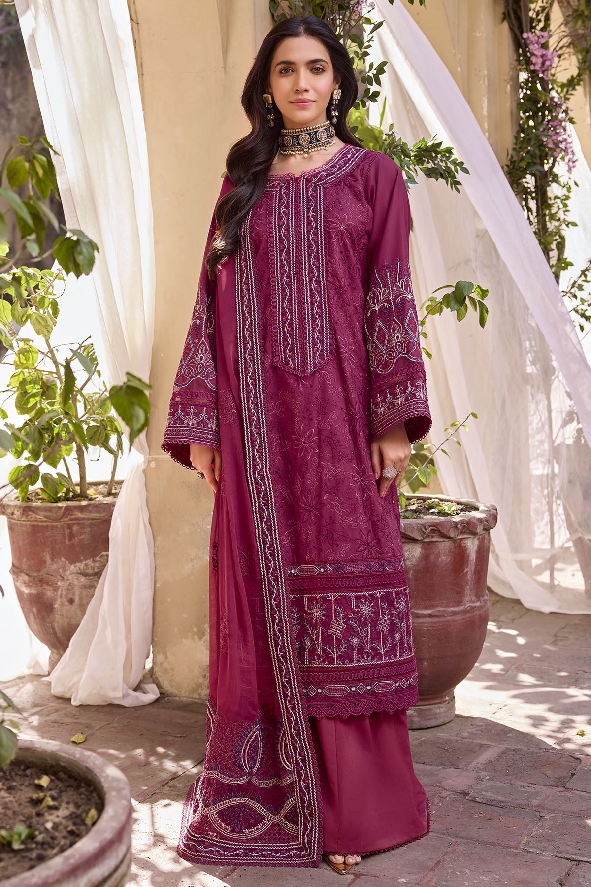 Motifz Premium Emb Lawn`23 D#4060