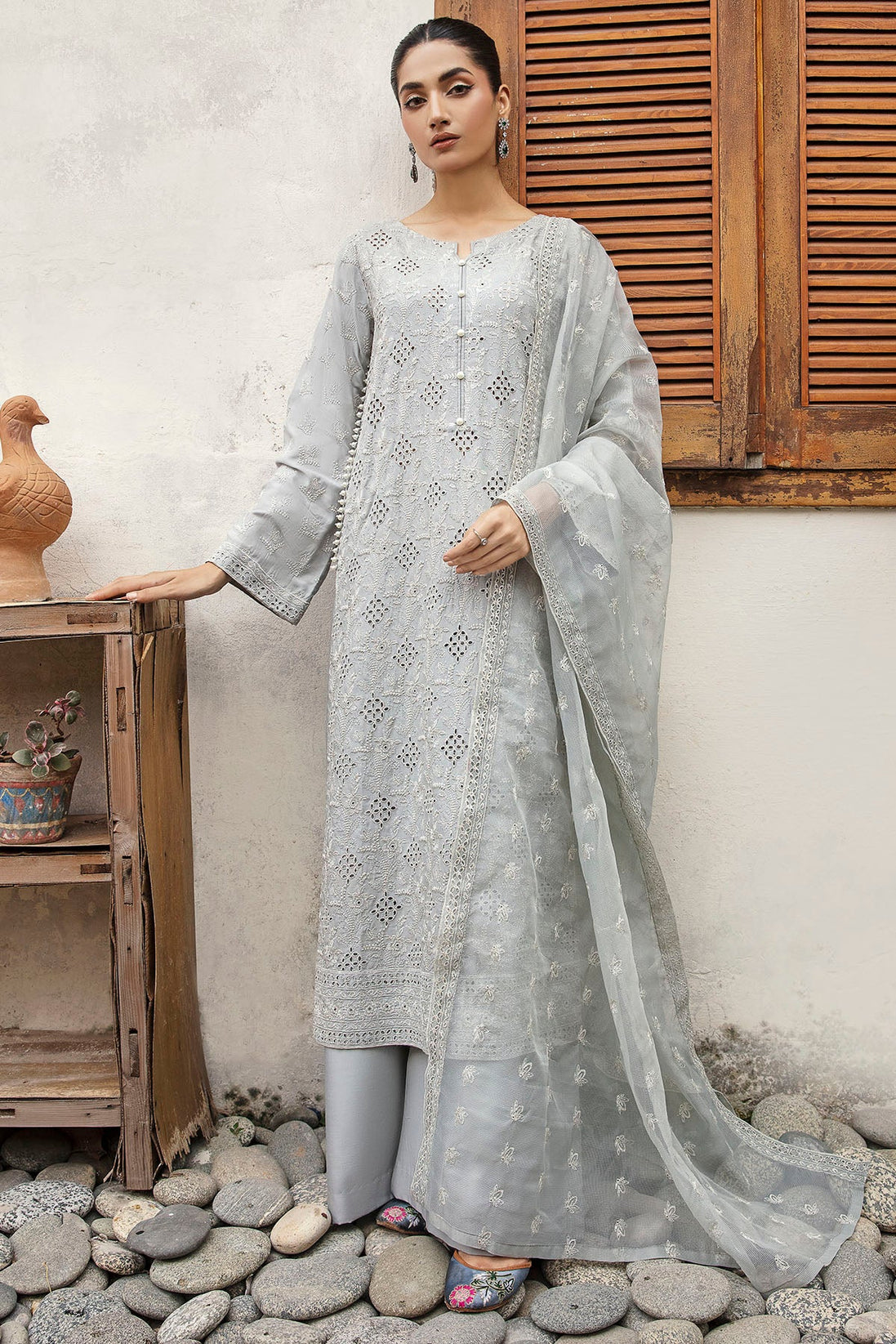 Motifz Premium Emb Linen`23 D#4266