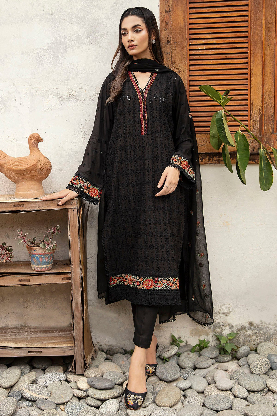 Motifz Premium Emb Linen`23 D#4268