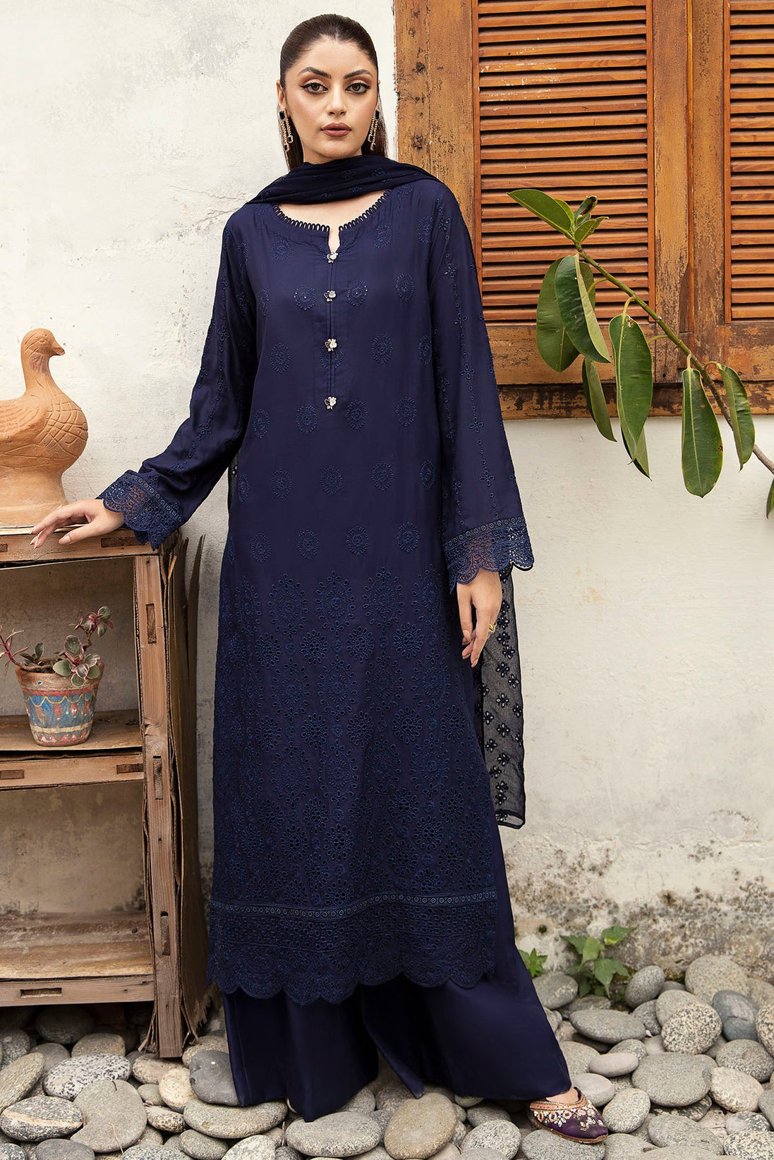 Motifz Premium Emb Linen`23 D#4269