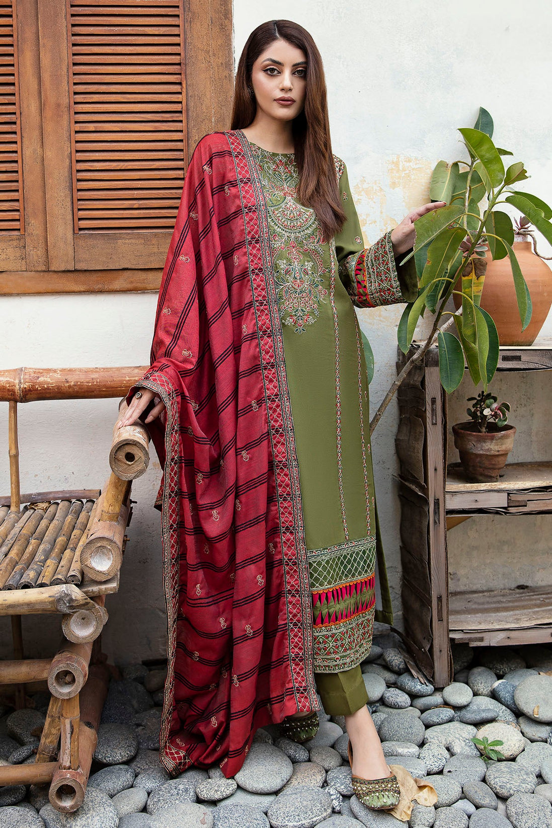 Motifz Premium Emb Linen`23 D#4270