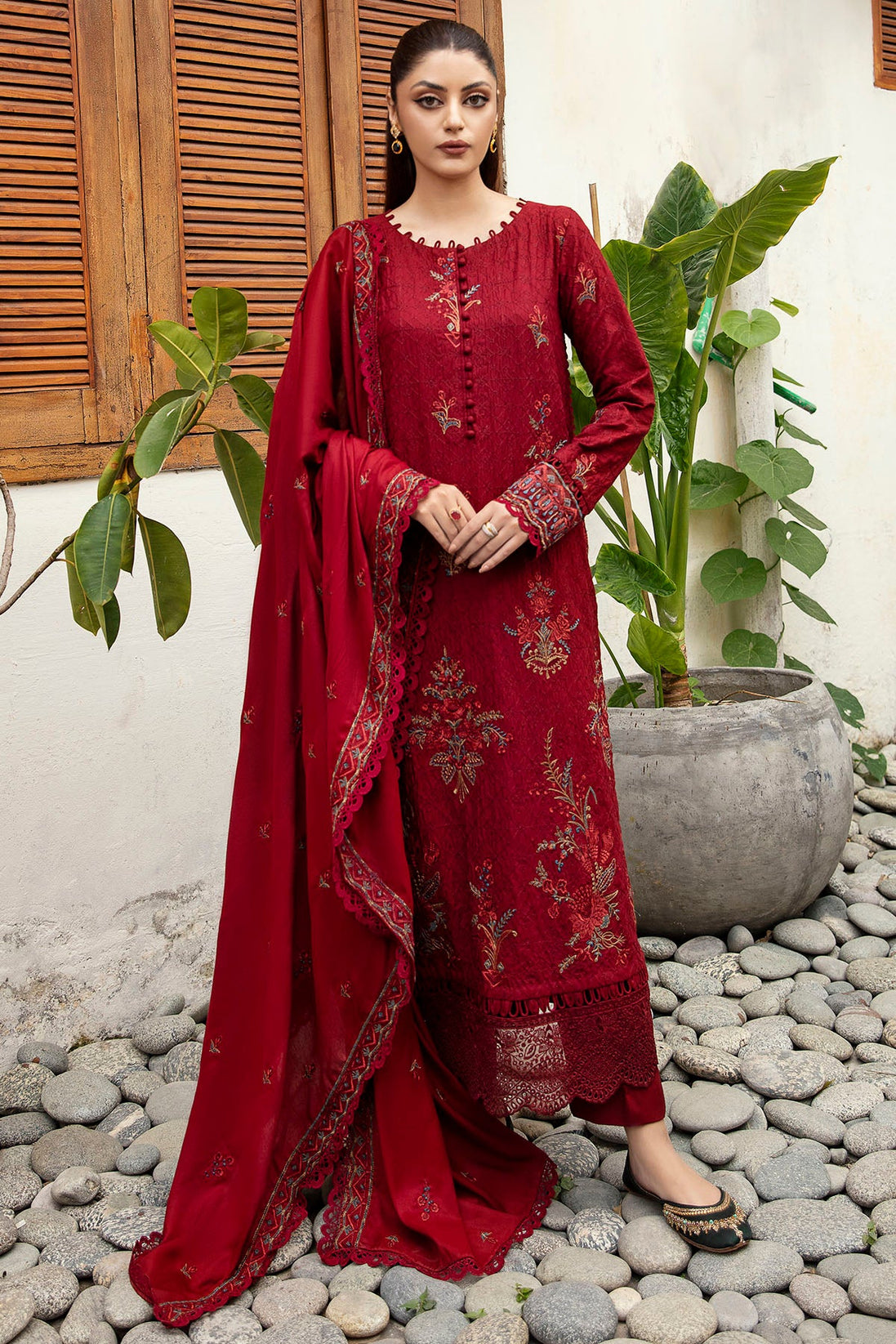 Motifz Premium Emb Linen`23 D#4272