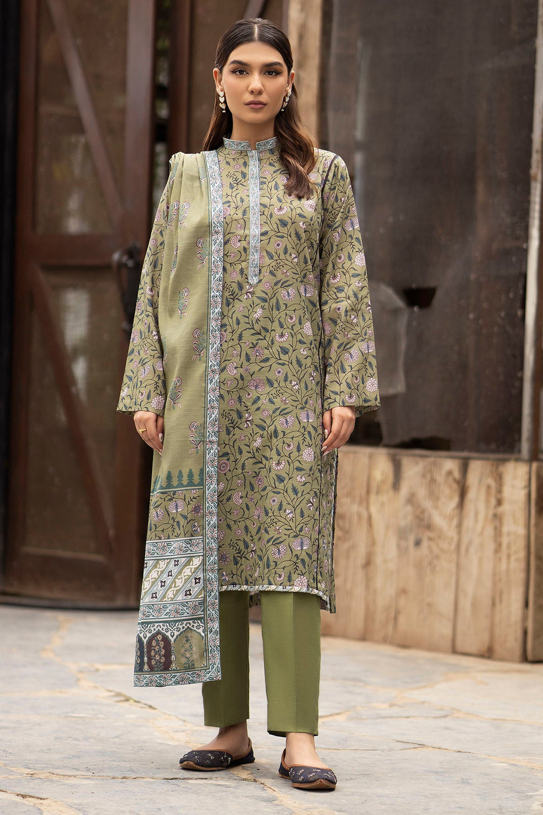 Motifz Digital Print Khaddar`23 D#4368