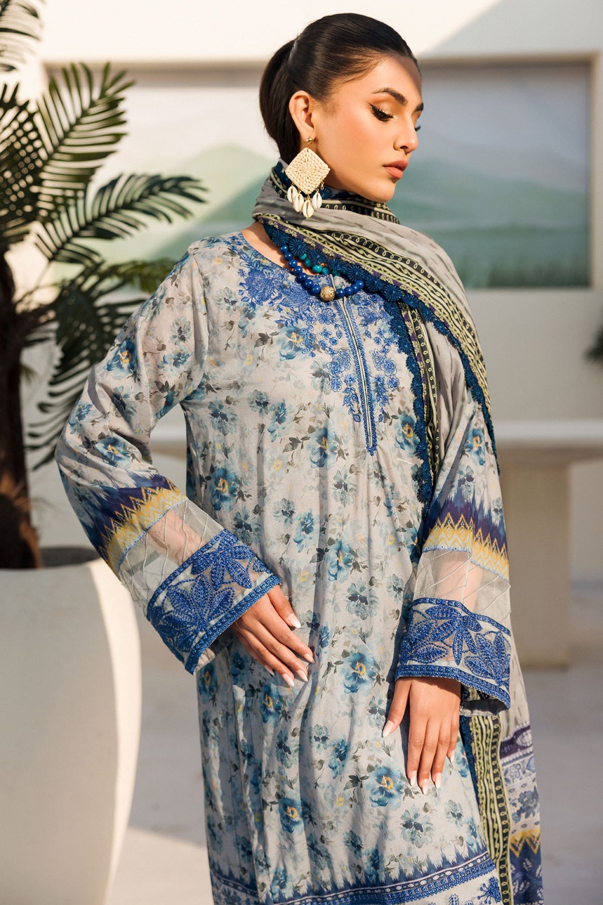 Motifz Umang Print Lawn'24 D#4631
